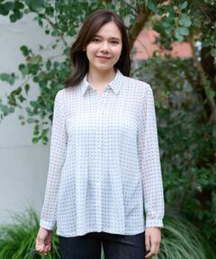 CARA O CRUZ / キャラ・オ・クルス シャツ・ブラウス | 洗える フラワーシャツ【SPRINTEX】