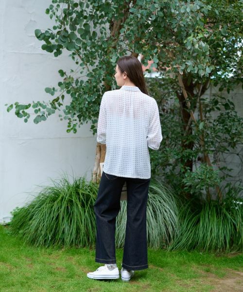 CARA O CRUZ / キャラ・オ・クルス シャツ・ブラウス | 洗える フラワーシャツ【SPRINTEX】 | 詳細12