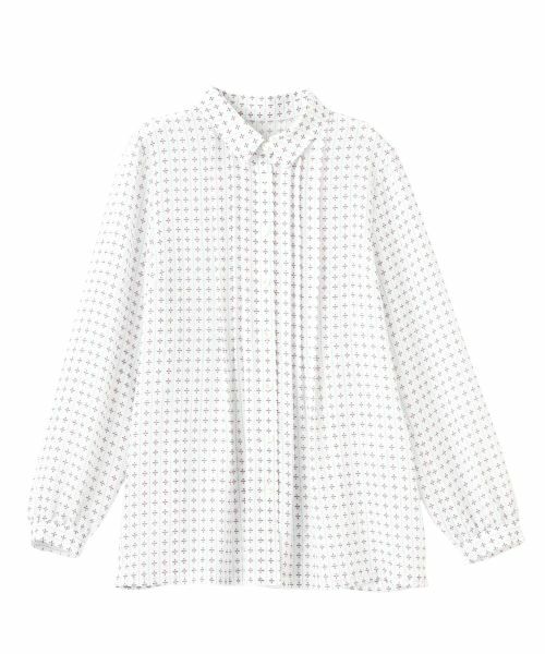 CARA O CRUZ / キャラ・オ・クルス シャツ・ブラウス | 洗える フラワーシャツ【SPRINTEX】 | 詳細16