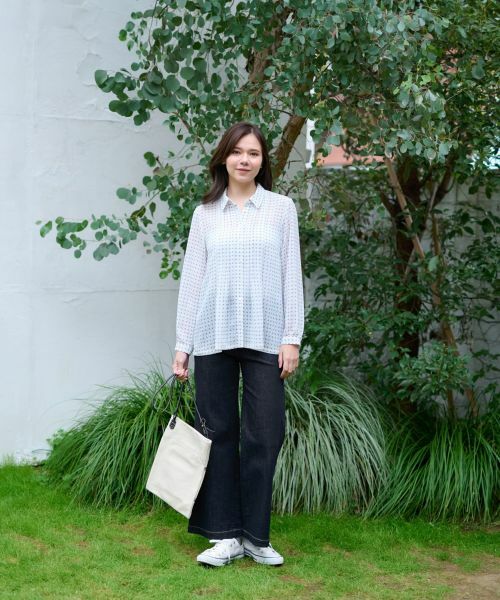 CARA O CRUZ / キャラ・オ・クルス シャツ・ブラウス | 洗える フラワーシャツ【SPRINTEX】 | 詳細9