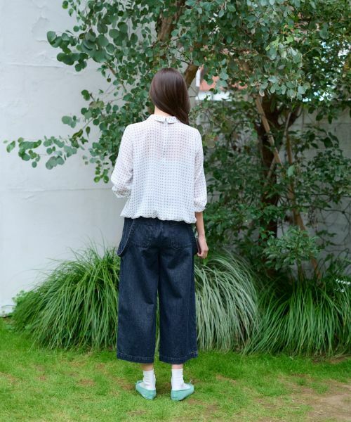 CARA O CRUZ / キャラ・オ・クルス シャツ・ブラウス | 洗える フラワーブラウス【SPRINTEX】 | 詳細10