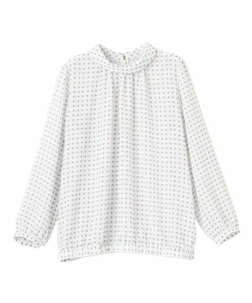 CARA O CRUZ / キャラ・オ・クルス シャツ・ブラウス | 洗える フラワーブラウス【SPRINTEX】 | 詳細16