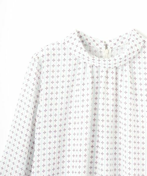 CARA O CRUZ / キャラ・オ・クルス シャツ・ブラウス | 洗える フラワーブラウス【SPRINTEX】 | 詳細18