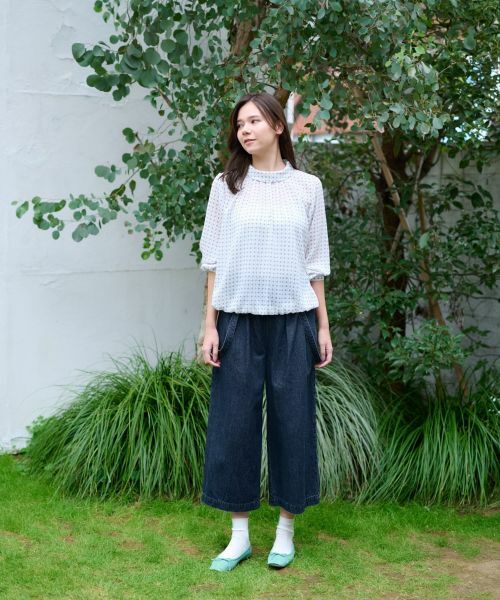 CARA O CRUZ / キャラ・オ・クルス シャツ・ブラウス | 洗える フラワーブラウス【SPRINTEX】 | 詳細8