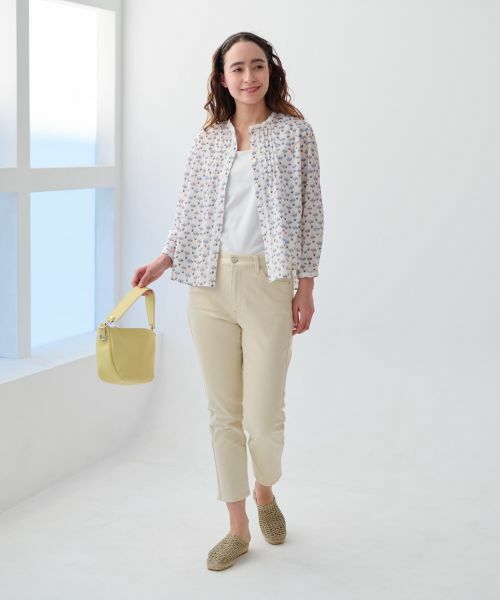 CARA O CRUZ / キャラ・オ・クルス シャツ・ブラウス | 洗えるフラワーブラウス【FASAC】 | 詳細11