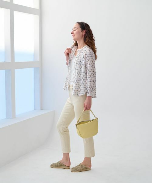 CARA O CRUZ / キャラ・オ・クルス シャツ・ブラウス | 洗えるフラワーブラウス【FASAC】 | 詳細12