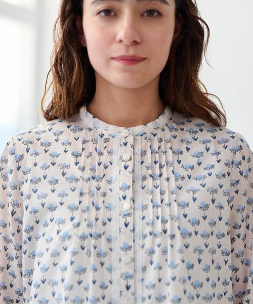 CARA O CRUZ / キャラ・オ・クルス シャツ・ブラウス | 洗えるフラワーブラウス【FASAC】 | 詳細16