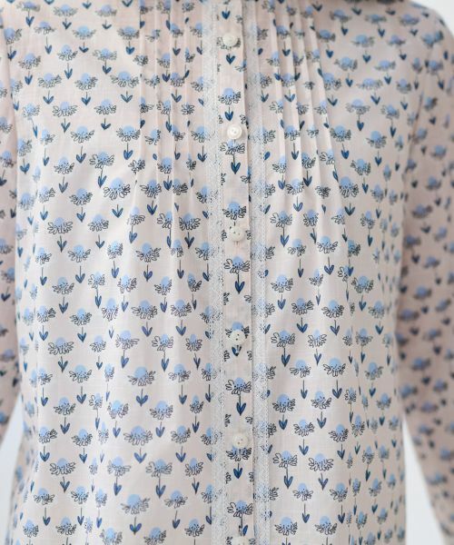 CARA O CRUZ / キャラ・オ・クルス シャツ・ブラウス | 洗えるフラワーブラウス【FASAC】 | 詳細18