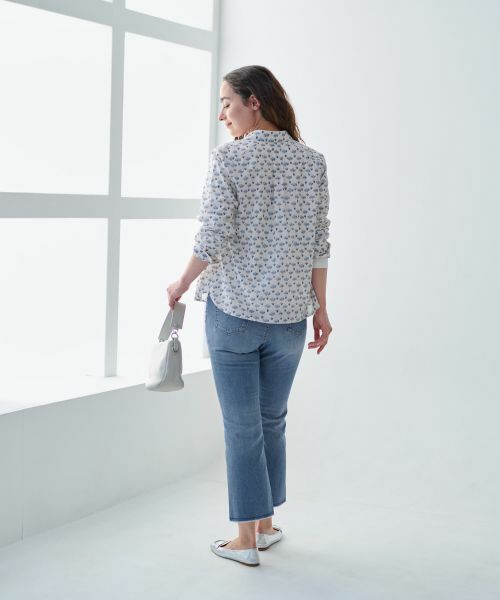 CARA O CRUZ / キャラ・オ・クルス シャツ・ブラウス | 洗えるフラワーシャツ【FASAC】 | 詳細12