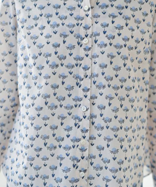 CARA O CRUZ / キャラ・オ・クルス シャツ・ブラウス | 洗えるフラワーシャツ【FASAC】 | 詳細15