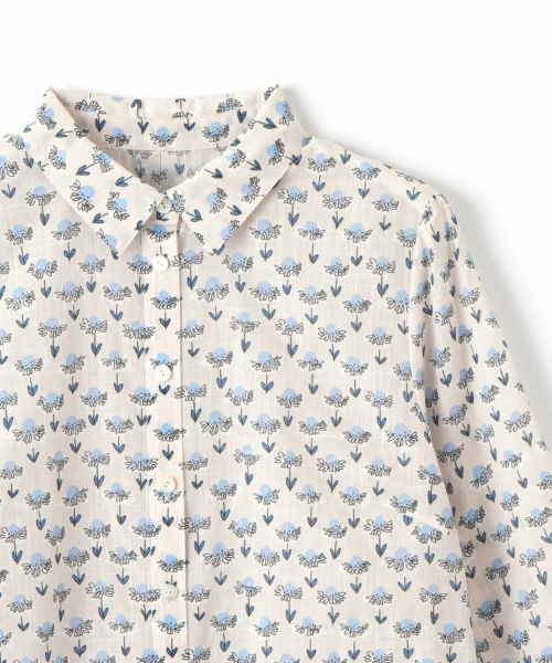 CARA O CRUZ / キャラ・オ・クルス シャツ・ブラウス | 洗えるフラワーシャツ【FASAC】 | 詳細18