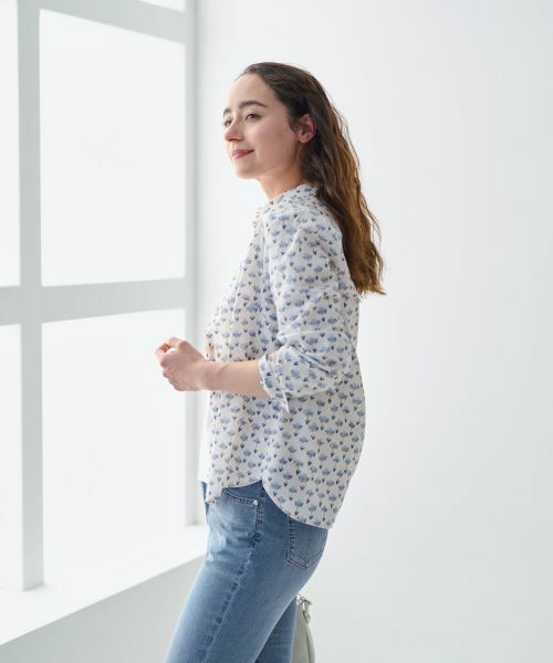 CARA O CRUZ / キャラ・オ・クルス シャツ・ブラウス | 洗えるフラワーシャツ【FASAC】 | 詳細5