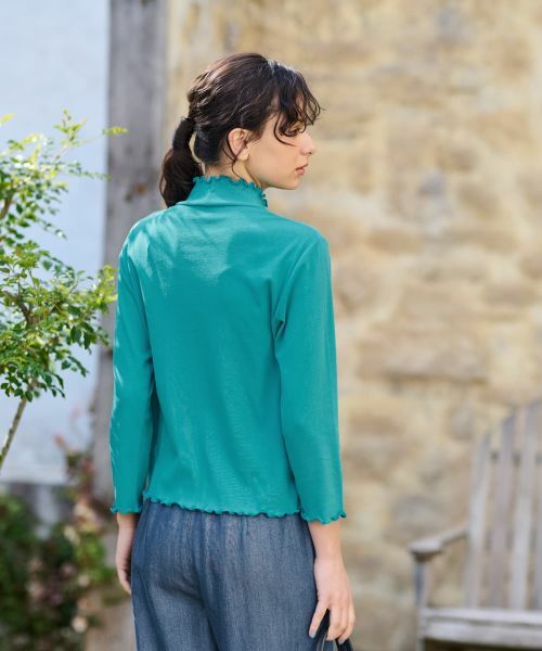 CARA O CRUZ / キャラ・オ・クルス カットソー | ハイネックカットソー | 詳細10