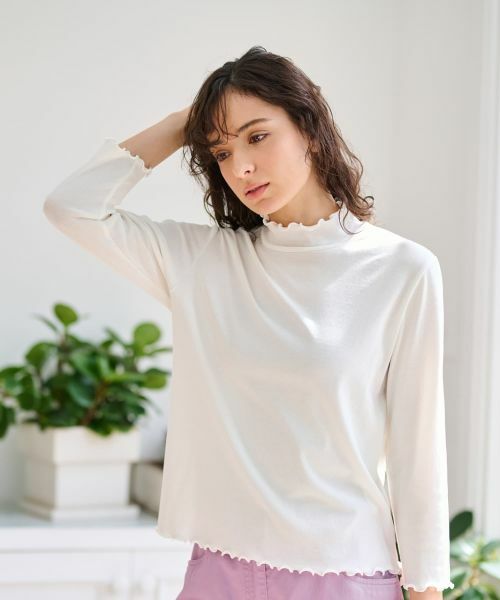 CARA O CRUZ / キャラ・オ・クルス カットソー | ハイネックカットソー | 詳細3