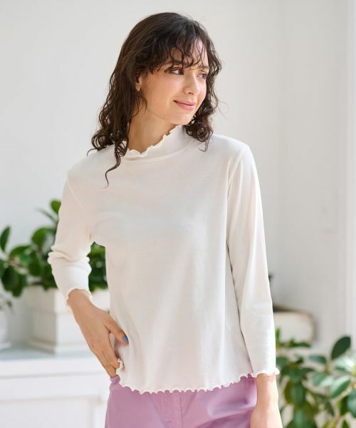 CARA O CRUZ / キャラ・オ・クルス カットソー | ハイネックカットソー | 詳細5