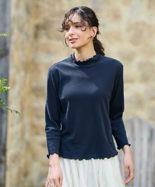 CARA O CRUZ / キャラ・オ・クルス カットソー | ハイネックカットソー | 詳細6