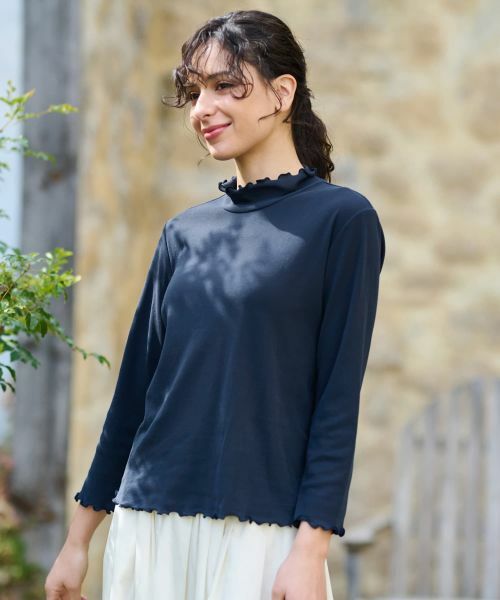 CARA O CRUZ / キャラ・オ・クルス カットソー | ハイネックカットソー | 詳細7