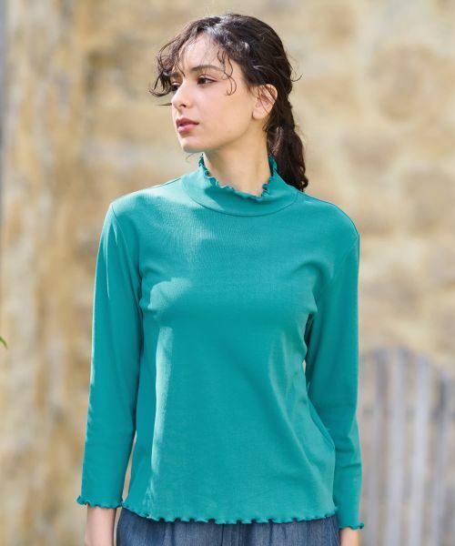 CARA O CRUZ / キャラ・オ・クルス カットソー | ハイネックカットソー | 詳細8