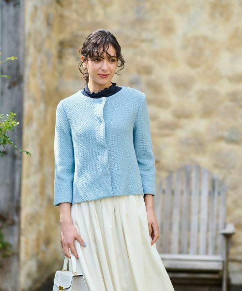 CARA O CRUZ / キャラ・オ・クルス カーディガン・ボレロ | クルーネックカーディガン【ANNECLAIRE】 | 詳細10