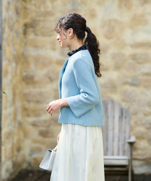 CARA O CRUZ / キャラ・オ・クルス カーディガン・ボレロ | クルーネックカーディガン【ANNECLAIRE】 | 詳細11