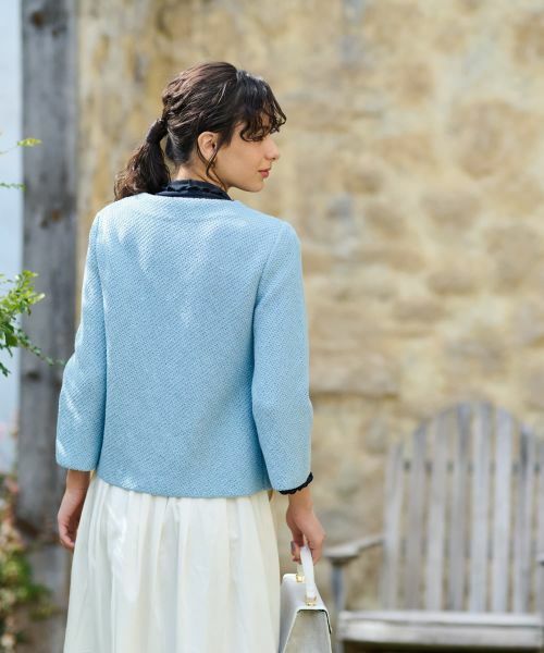 CARA O CRUZ / キャラ・オ・クルス カーディガン・ボレロ | クルーネックカーディガン【ANNECLAIRE】 | 詳細13