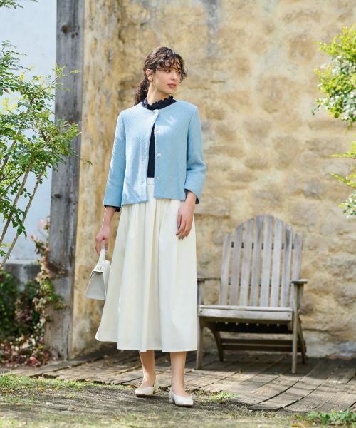 CARA O CRUZ / キャラ・オ・クルス カーディガン・ボレロ | クルーネックカーディガン【ANNECLAIRE】 | 詳細15