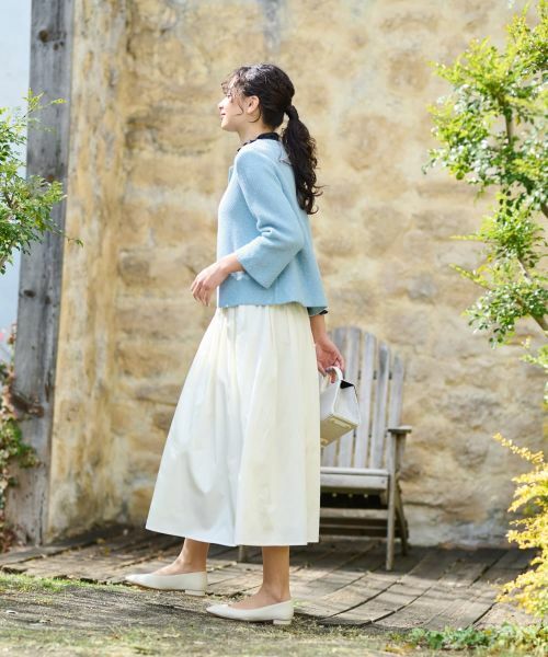 CARA O CRUZ / キャラ・オ・クルス カーディガン・ボレロ | クルーネックカーディガン【ANNECLAIRE】 | 詳細17