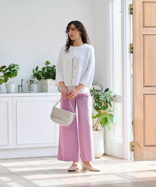 CARA O CRUZ / キャラ・オ・クルス カーディガン・ボレロ | クルーネックカーディガン【ANNECLAIRE】 | 詳細4