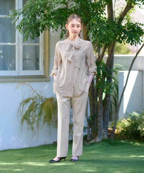 CARA O CRUZ / キャラ・オ・クルス シャツ・ブラウス | 洗える ドットボウタイブラウス | 詳細14