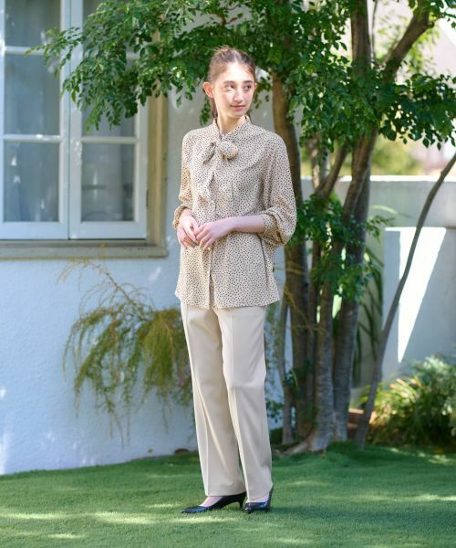 CARA O CRUZ / キャラ・オ・クルス シャツ・ブラウス | 洗える ドットボウタイブラウス | 詳細16