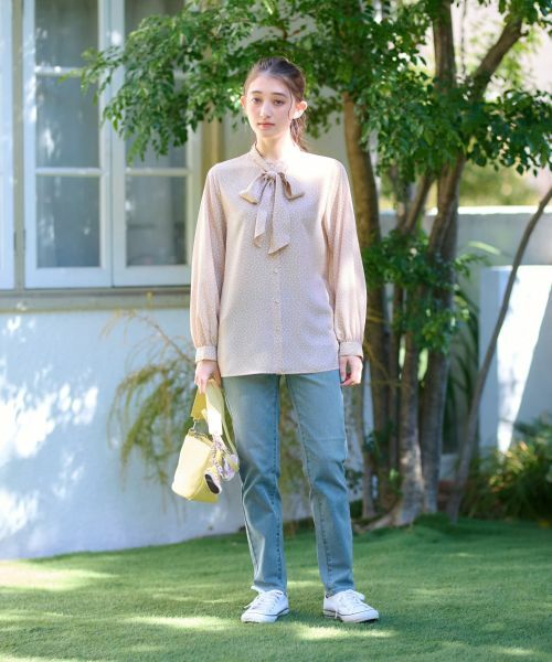 CARA O CRUZ / キャラ・オ・クルス シャツ・ブラウス | 洗える ドットボウタイブラウス | 詳細18
