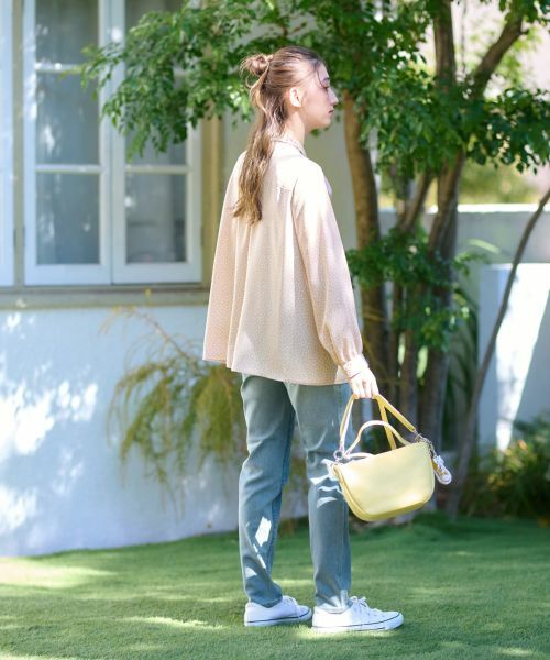 CARA O CRUZ / キャラ・オ・クルス シャツ・ブラウス | 洗える ドットボウタイブラウス | 詳細22