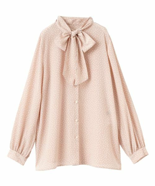 CARA O CRUZ / キャラ・オ・クルス シャツ・ブラウス | 洗える ドットボウタイブラウス | 詳細26