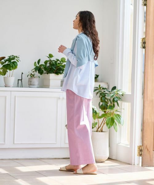 CARA O CRUZ / キャラ・オ・クルス シャツ・ブラウス | 洗える 幾何学柄プリントシャツ【MATCH POINT】 | 詳細10