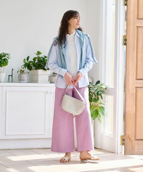 CARA O CRUZ / キャラ・オ・クルス シャツ・ブラウス | 洗える 幾何学柄プリントシャツ【MATCH POINT】 | 詳細7