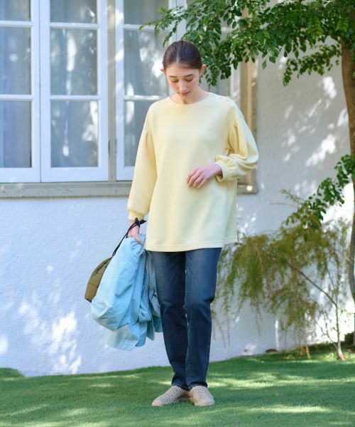 CARA O CRUZ / キャラ・オ・クルス スウェット | 洗える ロゴジャカードのプルオーバー【産地ナブル】 | 詳細17