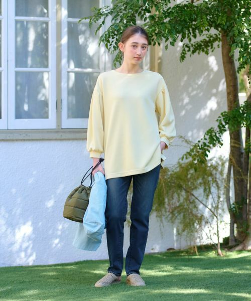 CARA O CRUZ / キャラ・オ・クルス スウェット | 洗える ロゴジャカードのプルオーバー【産地ナブル】 | 詳細18