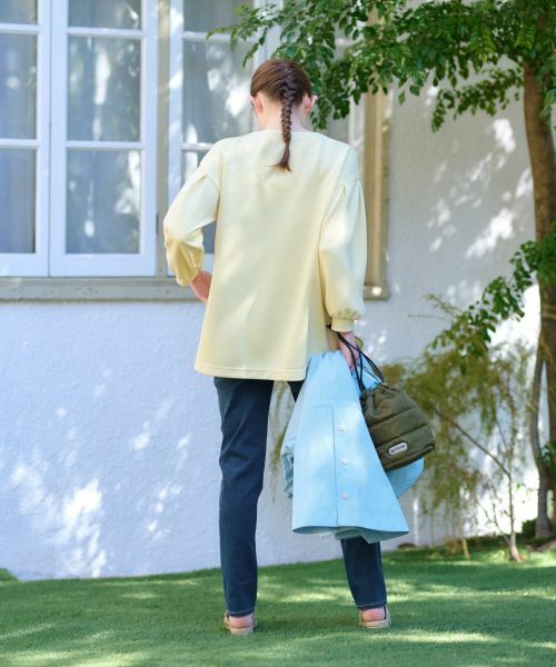 CARA O CRUZ / キャラ・オ・クルス スウェット | 洗える ロゴジャカードのプルオーバー【産地ナブル】 | 詳細20