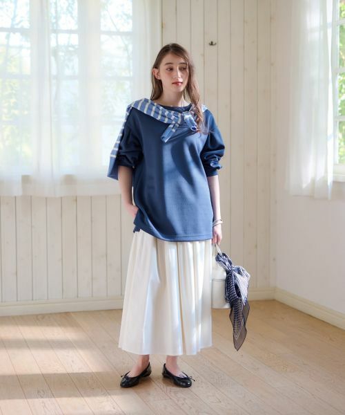 CARA O CRUZ / キャラ・オ・クルス スウェット | 洗える ロゴジャカードのプルオーバー【産地ナブル】 | 詳細22