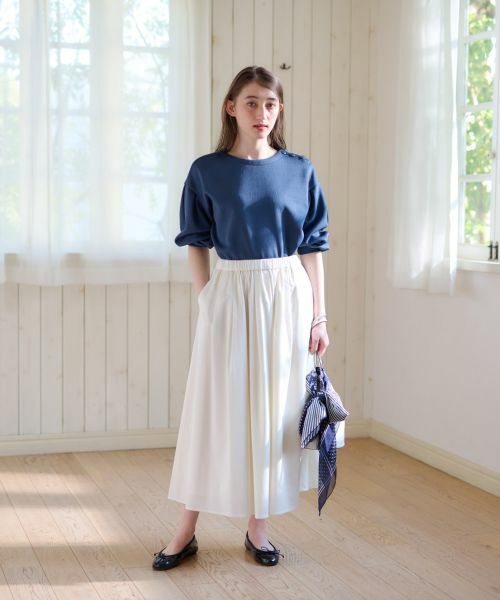 CARA O CRUZ / キャラ・オ・クルス スウェット | 洗える ロゴジャカードのプルオーバー【産地ナブル】 | 詳細24