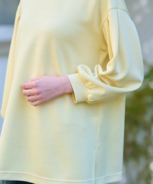 CARA O CRUZ / キャラ・オ・クルス スウェット | 洗える ロゴジャカードのプルオーバー【産地ナブル】 | 詳細26