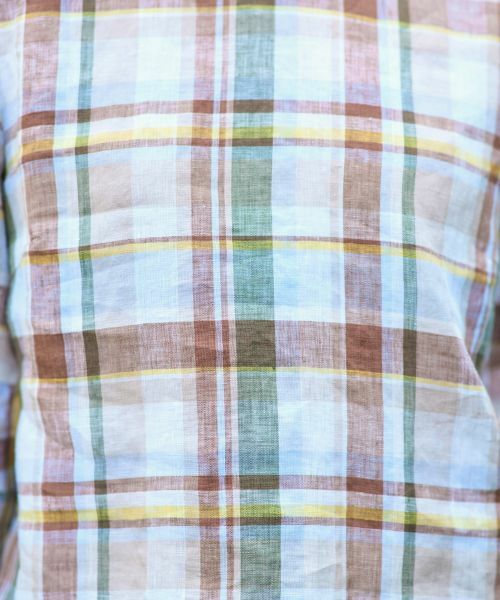 CARA O CRUZ / キャラ・オ・クルス シャツ・ブラウス | チェック柄ブラウス【SOMELOS】【35th】 | 詳細13