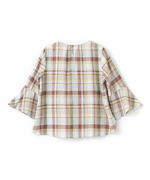 CARA O CRUZ / キャラ・オ・クルス シャツ・ブラウス | チェック柄ブラウス【SOMELOS】【35th】 | 詳細15