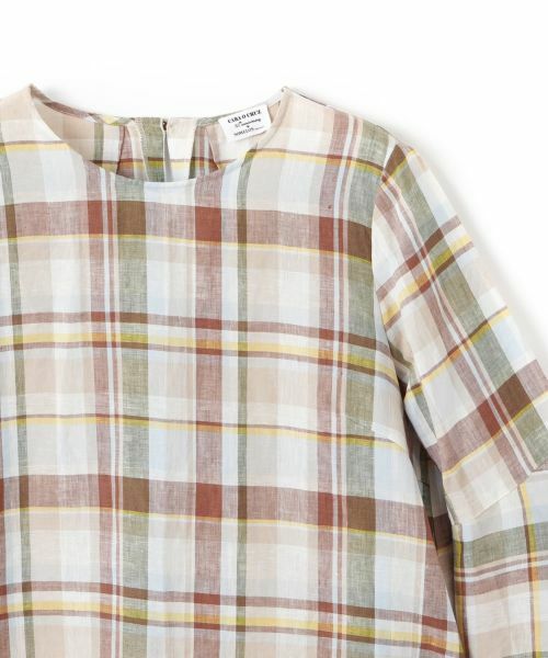 CARA O CRUZ / キャラ・オ・クルス シャツ・ブラウス | チェック柄ブラウス【SOMELOS】【35th】 | 詳細16