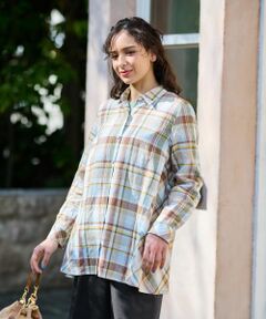 CARA O CRUZ / キャラ・オ・クルス シャツ・ブラウス | マドラスチェックシャツ【SOMELOS】【35th】