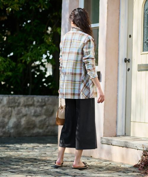 CARA O CRUZ / キャラ・オ・クルス シャツ・ブラウス | マドラスチェックシャツ【SOMELOS】【35th】 | 詳細11
