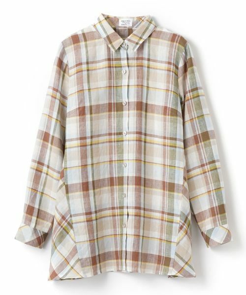 CARA O CRUZ / キャラ・オ・クルス シャツ・ブラウス | マドラスチェックシャツ【SOMELOS】【35th】 | 詳細13