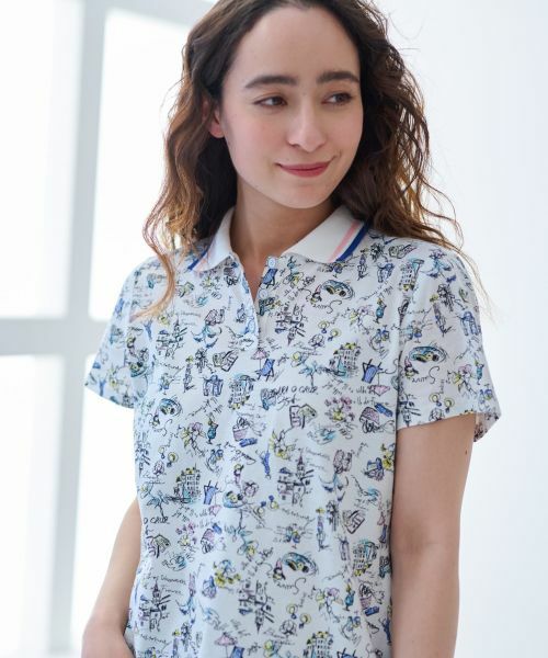 CARA O CRUZ / キャラ・オ・クルス ポロシャツ | プリントポロシャツ【35th】【産地ナブル】 | 詳細2