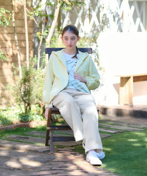 CARA O CRUZ / キャラ・オ・クルス その他アウター | 洗える ロゴジャカードのフーデッドジャケット【産地ナブル】 | 詳細10