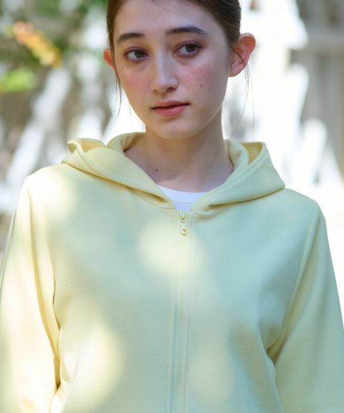 CARA O CRUZ / キャラ・オ・クルス その他アウター | 洗える ロゴジャカードのフーデッドジャケット【産地ナブル】 | 詳細20